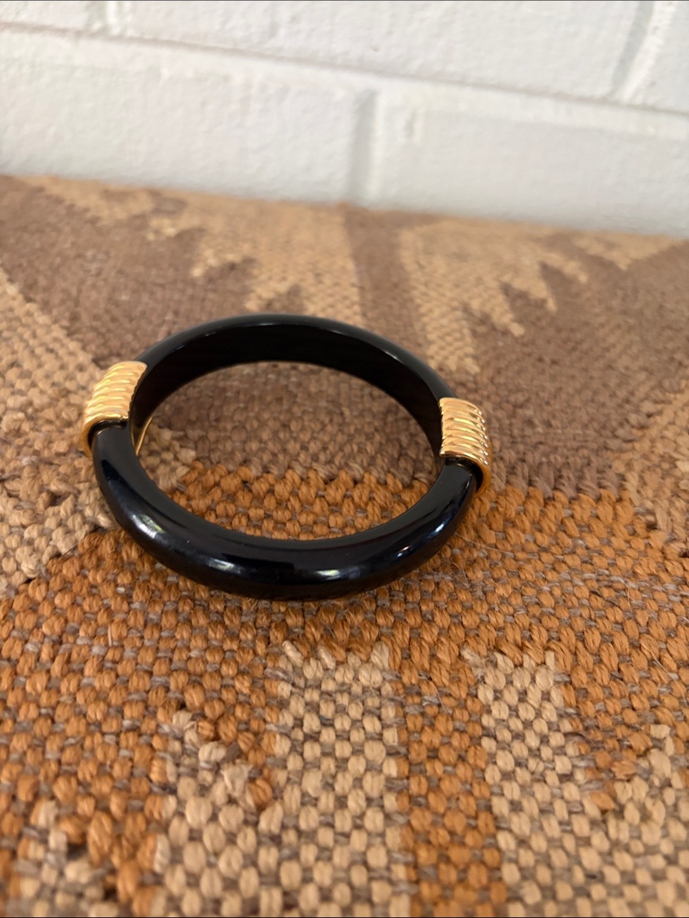 Black and gold vintage bracelet